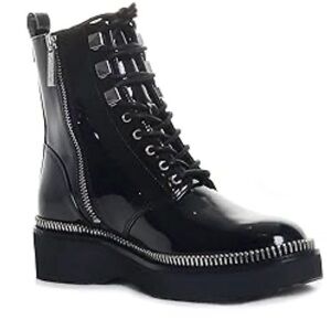 Michael Kors Black Patent Leather Women's Boots